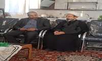 دیدار رئیس مرکز آموزش فنی و حرفه‌ای شهرستان زیرکوه با امام جمعه شهر زهان به مناسبت هفته ملی مهارت